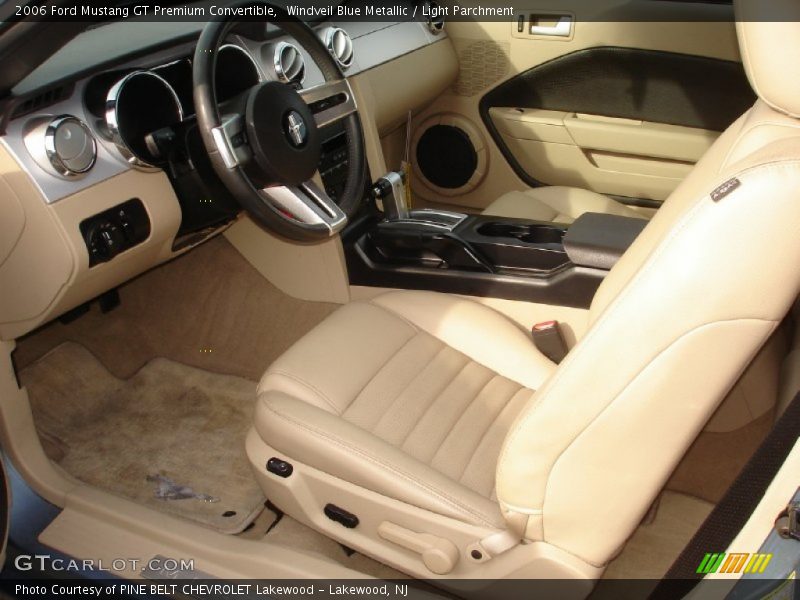 Windveil Blue Metallic / Light Parchment 2006 Ford Mustang GT Premium Convertible