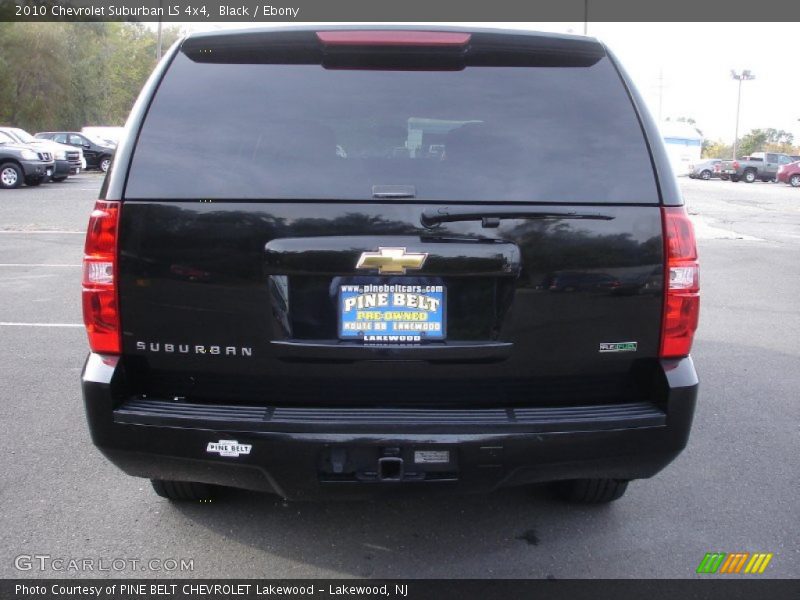 Black / Ebony 2010 Chevrolet Suburban LS 4x4
