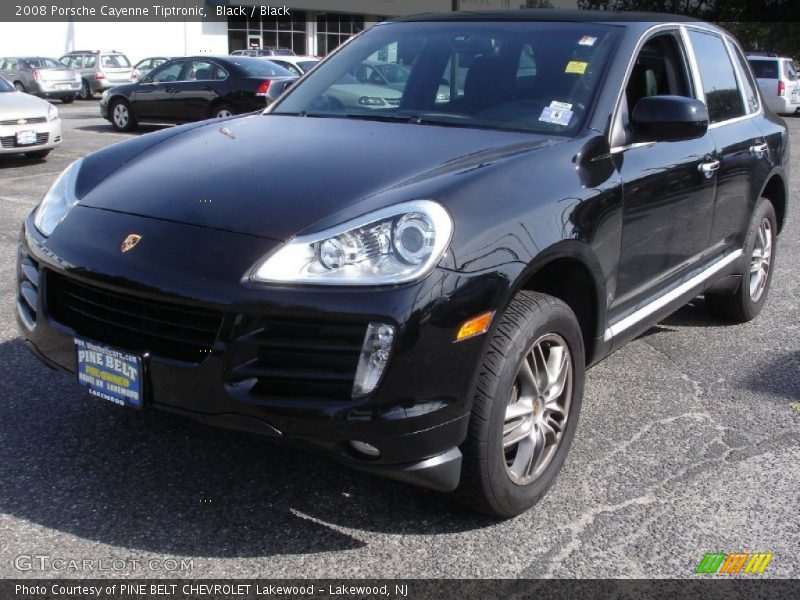 Black / Black 2008 Porsche Cayenne Tiptronic
