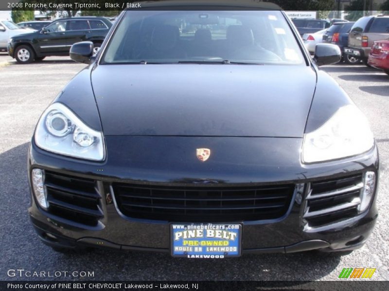 Black / Black 2008 Porsche Cayenne Tiptronic