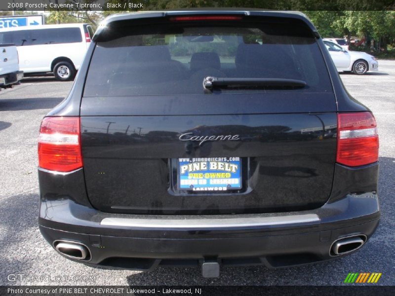Black / Black 2008 Porsche Cayenne Tiptronic
