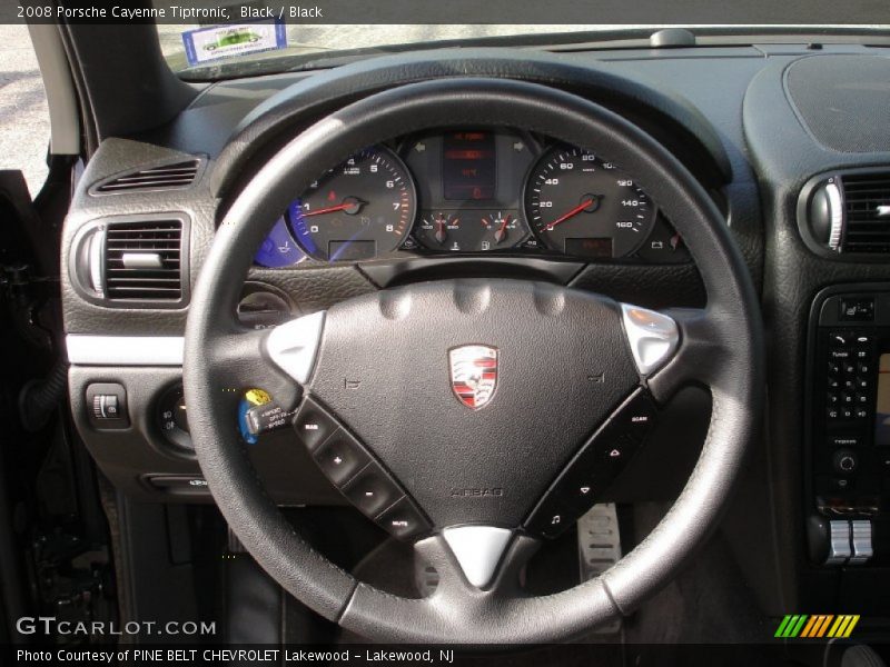 Black / Black 2008 Porsche Cayenne Tiptronic