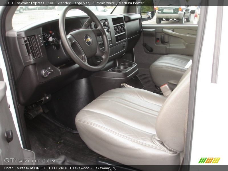  2011 Express 2500 Extended Cargo Van Medium Pewter Interior