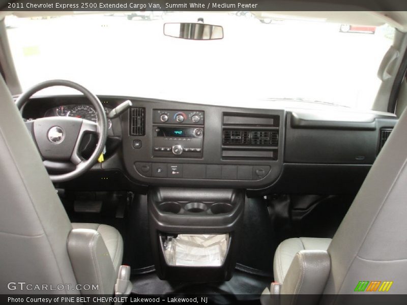 Summit White / Medium Pewter 2011 Chevrolet Express 2500 Extended Cargo Van