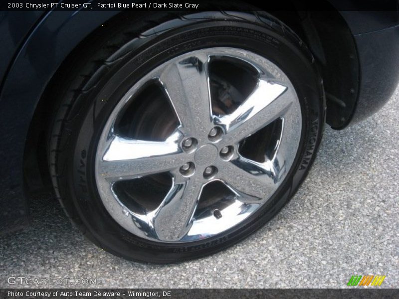 Patriot Blue Pearl / Dark Slate Gray 2003 Chrysler PT Cruiser GT