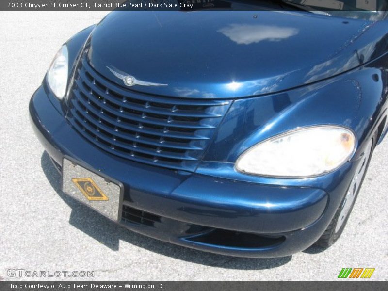 Patriot Blue Pearl / Dark Slate Gray 2003 Chrysler PT Cruiser GT