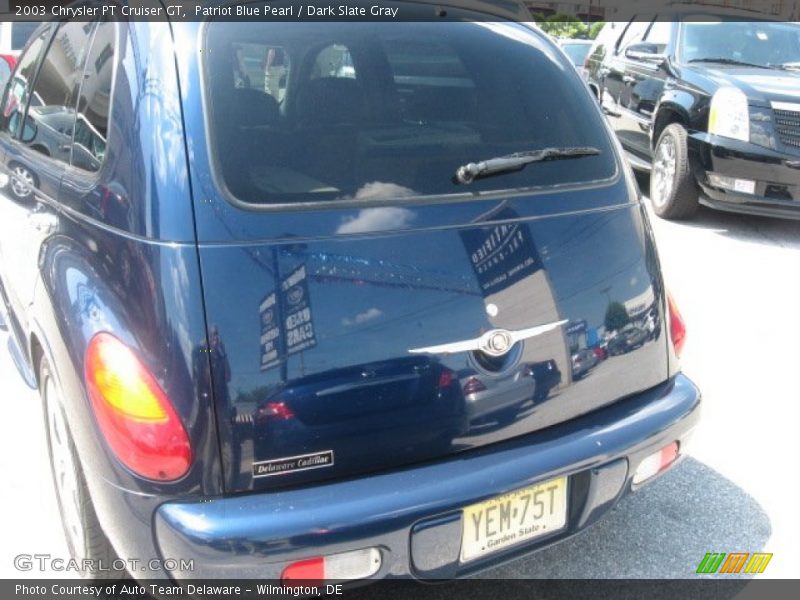 Patriot Blue Pearl / Dark Slate Gray 2003 Chrysler PT Cruiser GT
