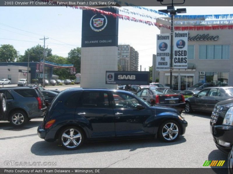 Patriot Blue Pearl / Dark Slate Gray 2003 Chrysler PT Cruiser GT