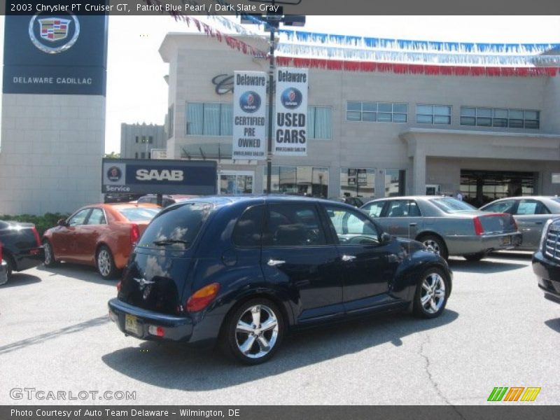 Patriot Blue Pearl / Dark Slate Gray 2003 Chrysler PT Cruiser GT