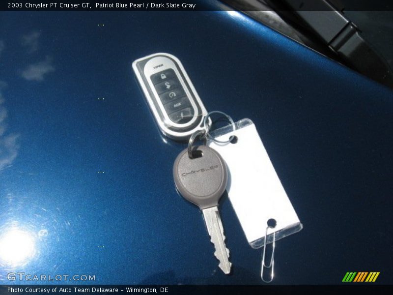 Patriot Blue Pearl / Dark Slate Gray 2003 Chrysler PT Cruiser GT