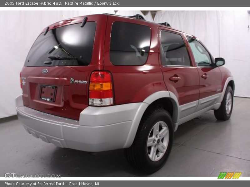  2005 Escape Hybrid 4WD Redfire Metallic