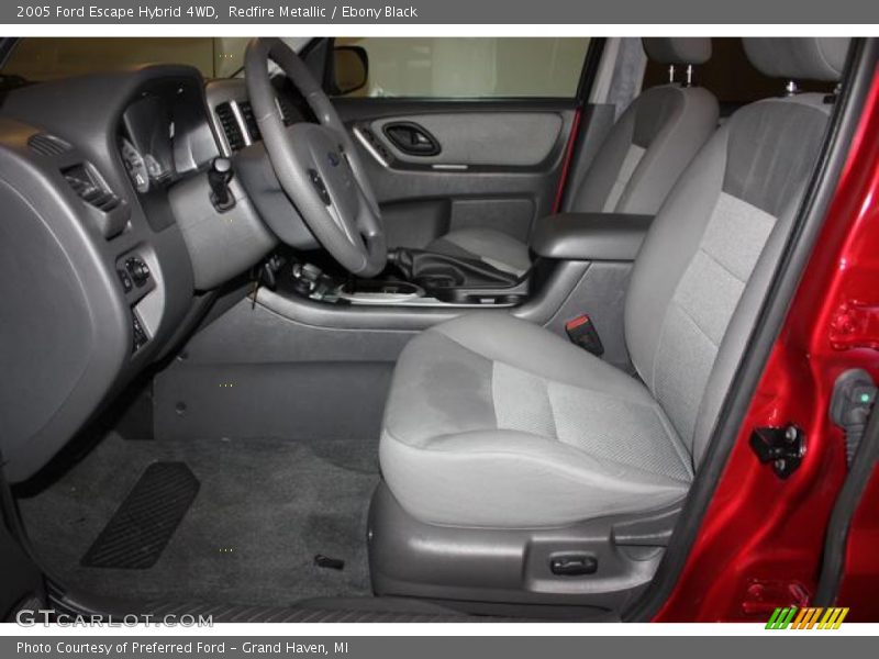  2005 Escape Hybrid 4WD Ebony Black Interior
