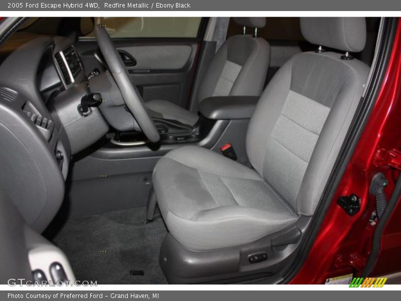 Redfire Metallic / Ebony Black 2005 Ford Escape Hybrid 4WD