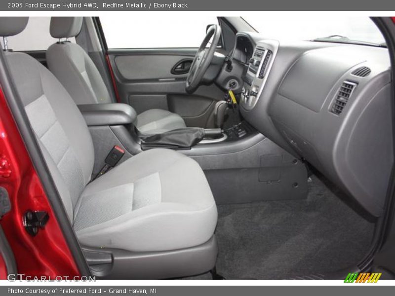 Redfire Metallic / Ebony Black 2005 Ford Escape Hybrid 4WD