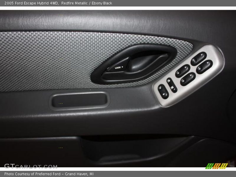 Redfire Metallic / Ebony Black 2005 Ford Escape Hybrid 4WD