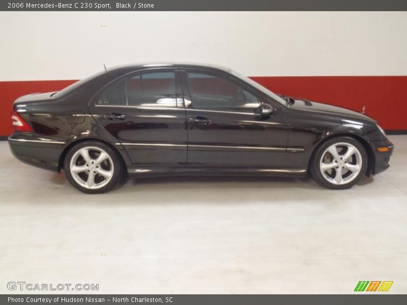 Black / Stone 2006 Mercedes-Benz C 230 Sport