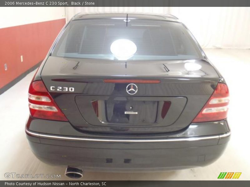 Black / Stone 2006 Mercedes-Benz C 230 Sport