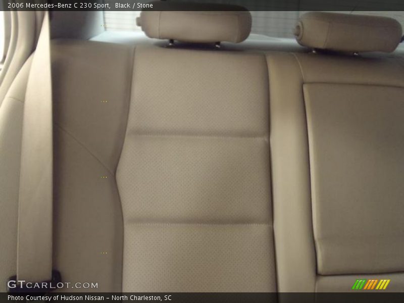 Black / Stone 2006 Mercedes-Benz C 230 Sport