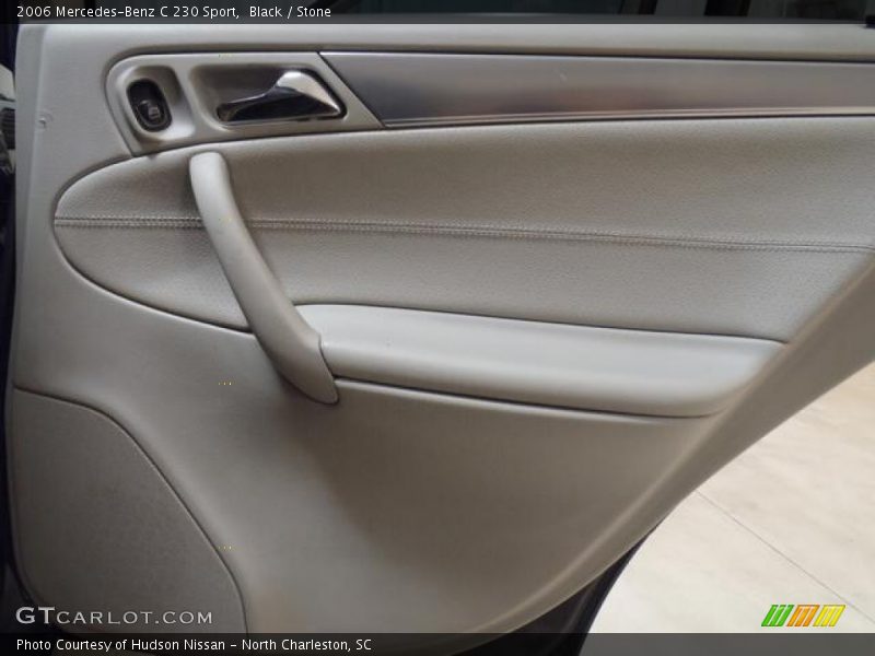Black / Stone 2006 Mercedes-Benz C 230 Sport