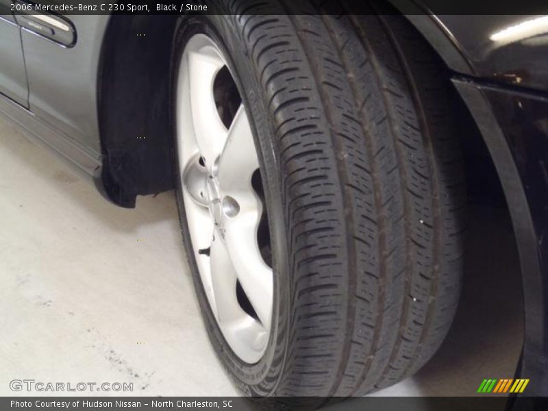 Black / Stone 2006 Mercedes-Benz C 230 Sport