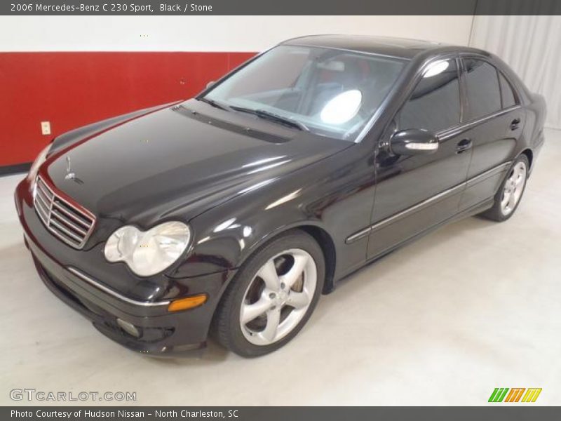 Black / Stone 2006 Mercedes-Benz C 230 Sport