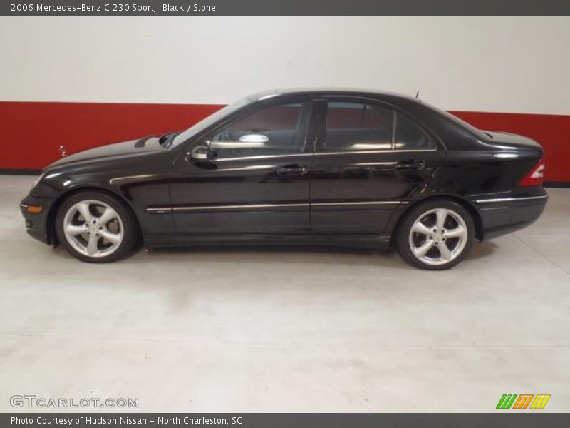 Black / Stone 2006 Mercedes-Benz C 230 Sport