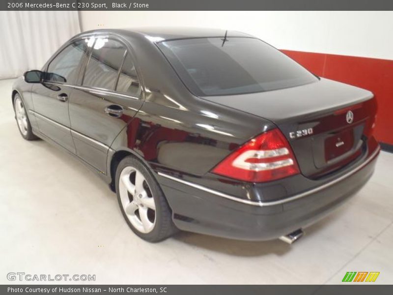 Black / Stone 2006 Mercedes-Benz C 230 Sport