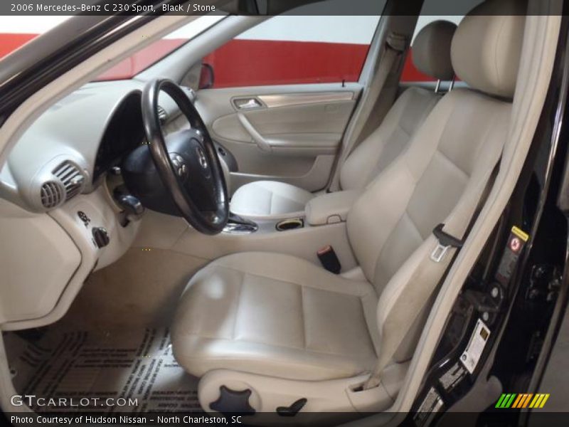 Black / Stone 2006 Mercedes-Benz C 230 Sport