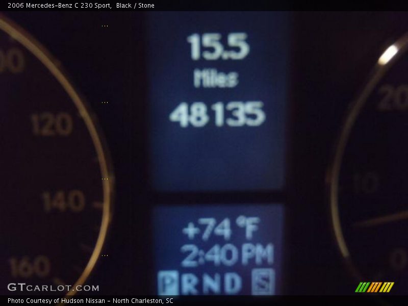 Black / Stone 2006 Mercedes-Benz C 230 Sport