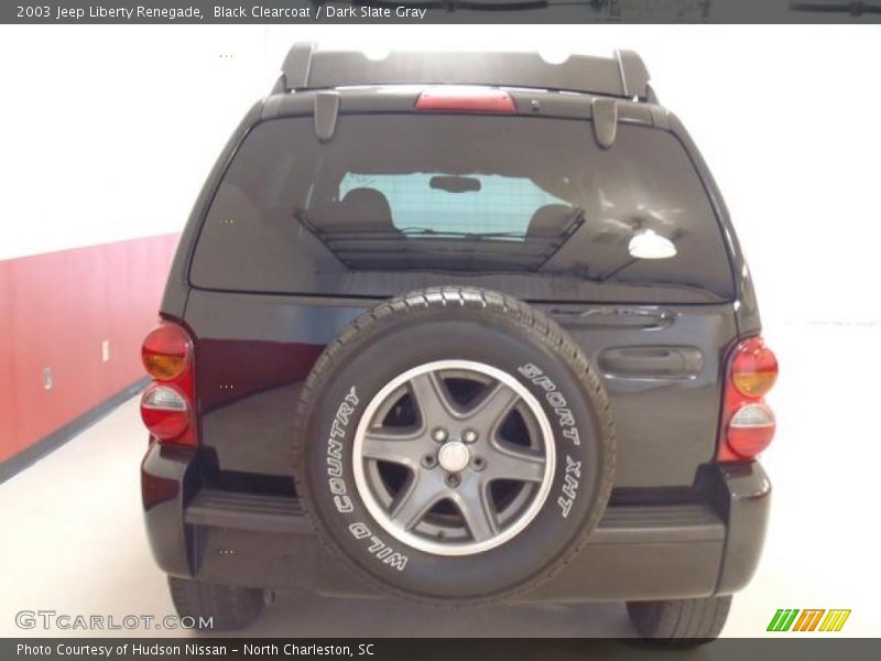 Black Clearcoat / Dark Slate Gray 2003 Jeep Liberty Renegade