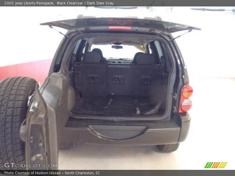 Black Clearcoat / Dark Slate Gray 2003 Jeep Liberty Renegade