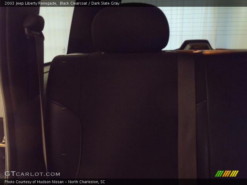 Black Clearcoat / Dark Slate Gray 2003 Jeep Liberty Renegade