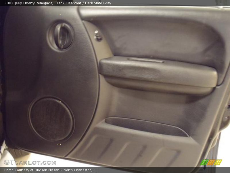 Black Clearcoat / Dark Slate Gray 2003 Jeep Liberty Renegade