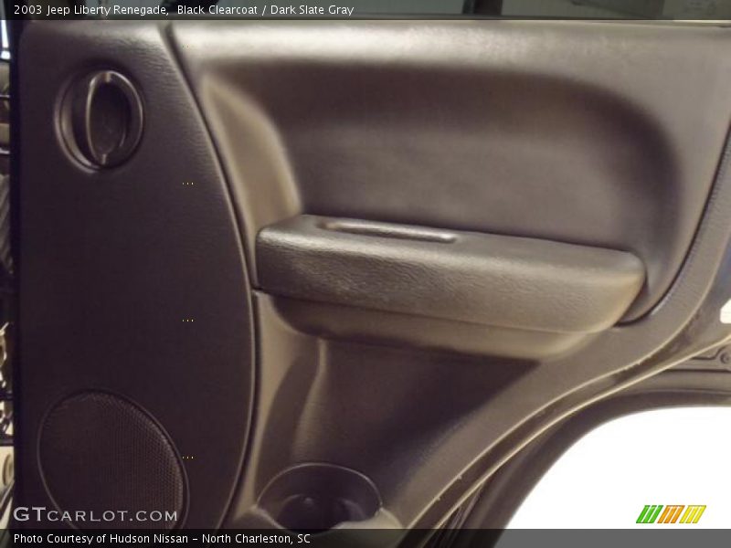 Black Clearcoat / Dark Slate Gray 2003 Jeep Liberty Renegade