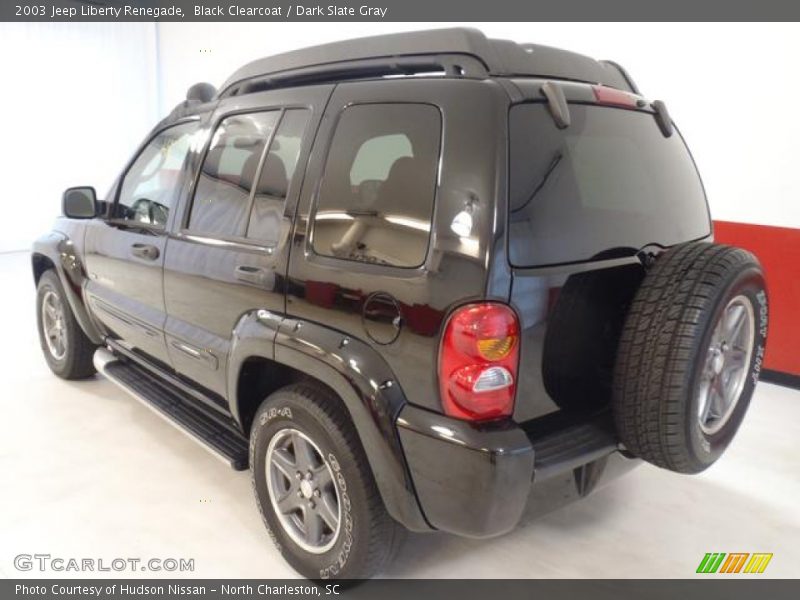 Black Clearcoat / Dark Slate Gray 2003 Jeep Liberty Renegade