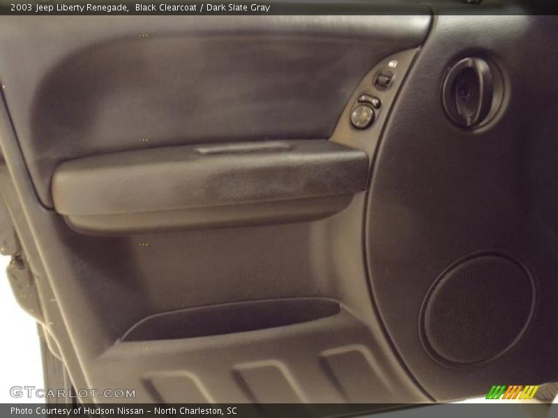 Black Clearcoat / Dark Slate Gray 2003 Jeep Liberty Renegade