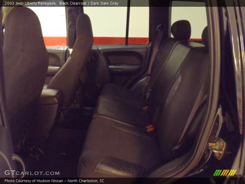 Black Clearcoat / Dark Slate Gray 2003 Jeep Liberty Renegade