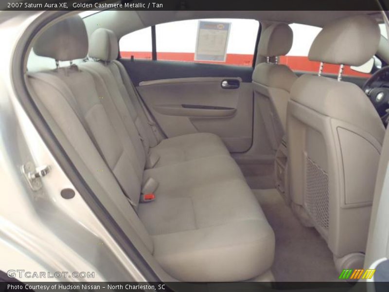 Golden Cashmere Metallic / Tan 2007 Saturn Aura XE