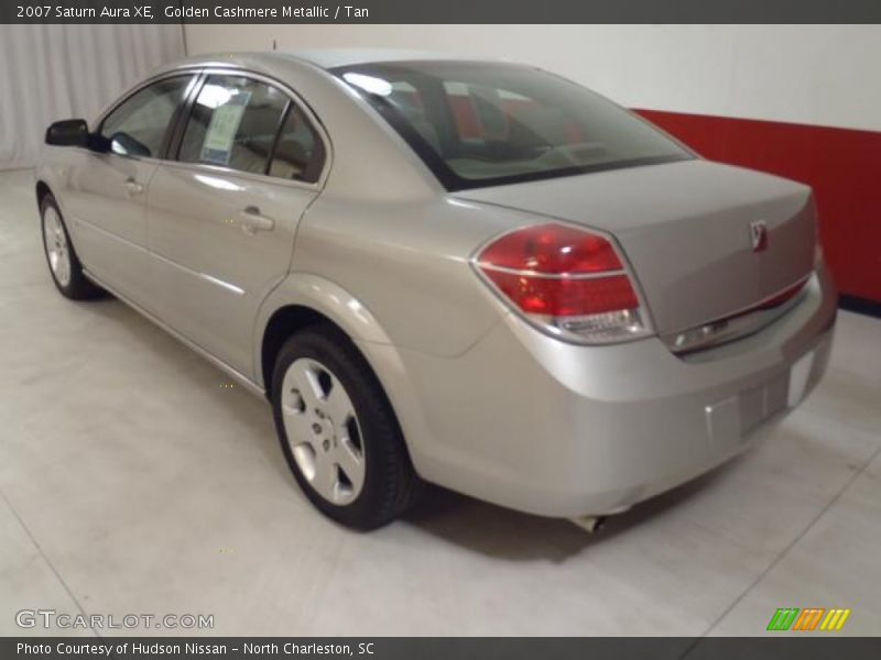 Golden Cashmere Metallic / Tan 2007 Saturn Aura XE