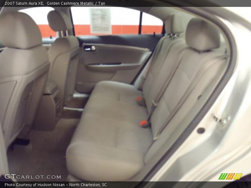 Golden Cashmere Metallic / Tan 2007 Saturn Aura XE