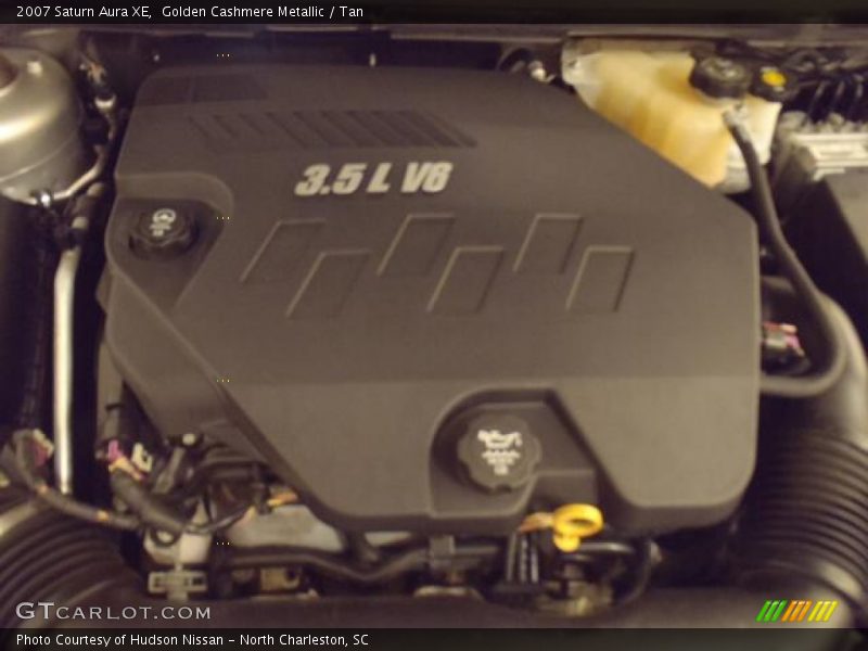 Golden Cashmere Metallic / Tan 2007 Saturn Aura XE