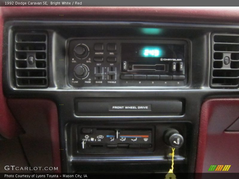 Audio System of 1992 Caravan SE