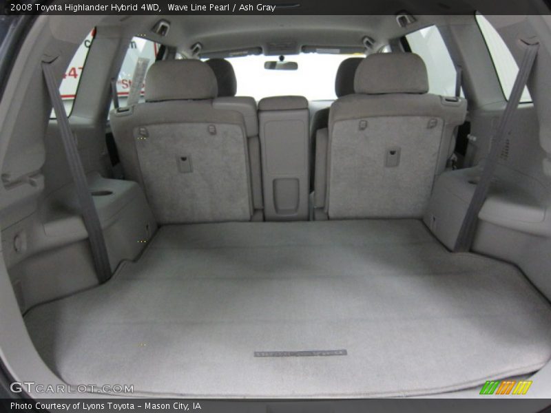 Wave Line Pearl / Ash Gray 2008 Toyota Highlander Hybrid 4WD