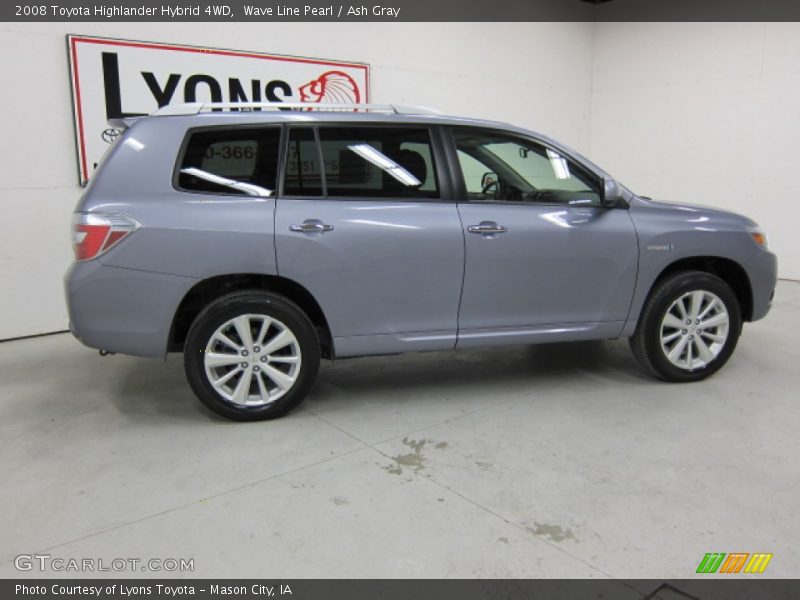 Wave Line Pearl / Ash Gray 2008 Toyota Highlander Hybrid 4WD