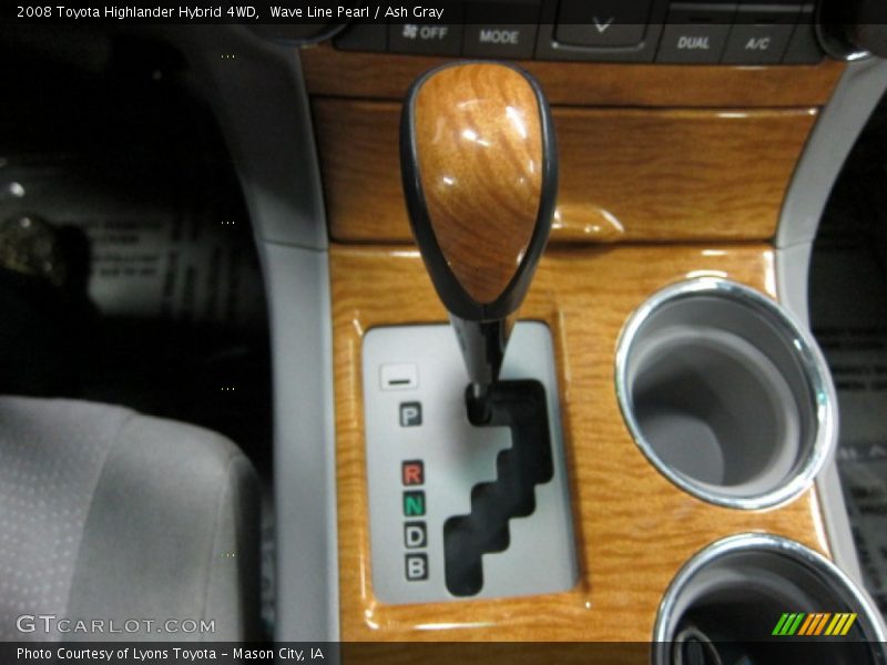  2008 Highlander Hybrid 4WD CVT Automatic Shifter