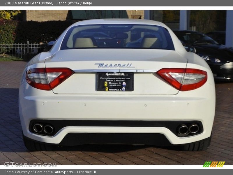 Bianco (White) / Beige 2008 Maserati GranTurismo