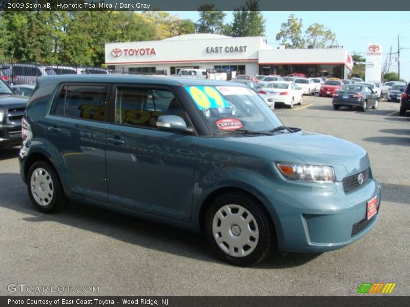 Hypnotic Teal Mica / Dark Gray 2009 Scion xB