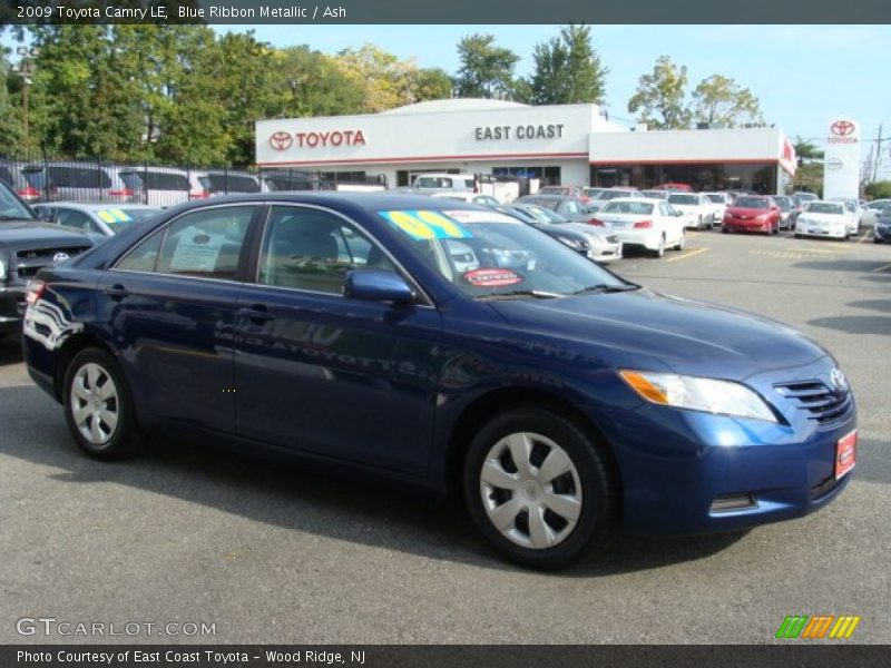 Blue Ribbon Metallic / Ash 2009 Toyota Camry LE