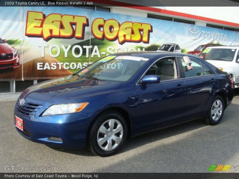 Blue Ribbon Metallic / Ash 2009 Toyota Camry LE