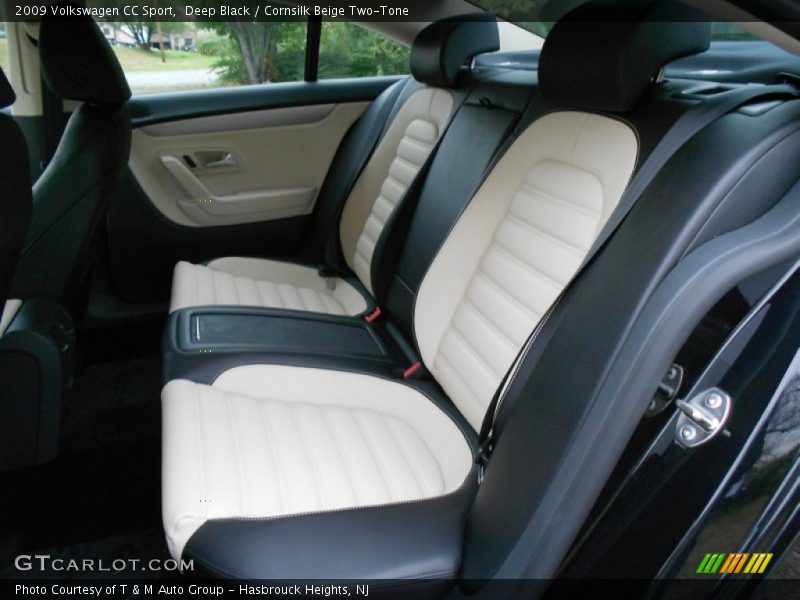  2009 CC Sport Cornsilk Beige Two-Tone Interior